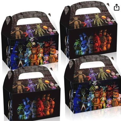 Treat boxes Five Nights at Freddy s 6x3x3 gray
