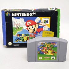 ebay® Auktion 116870393182 | Super Mario 64 - Nintendo N64 Spiel - Modul und Box - Adventure - PAL Thumbnail of ebay® auction 116870393182 | Super Mario 64 - Nintendo N64 Spiel - Modul und Box - Adventure - PAL