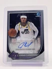 JORDAN CLARKSON 2025-26 BOWMAN CHROME BASKETBALL AUTOGRAPH #BCA-JC JAZZ Q2045