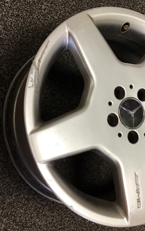 18" MERCEDES-BENZ CL500 CL600S430S600 FRONT WHEEL 2003-06 FACTORY OEM 65309 1684 - Image 2 of 4