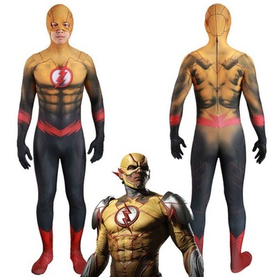 Reverse-Flash Costume Cosplay Bodysuit Eobard Thawne