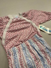 Vintage Carter s Baby Girl 2-Piece Set - Floral Bodysuit Footed Pants