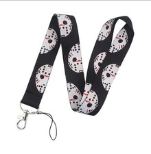 Friday The 13th Horror Movie Lanyard With Phone Strap  Id Badge/Key Holder NEW