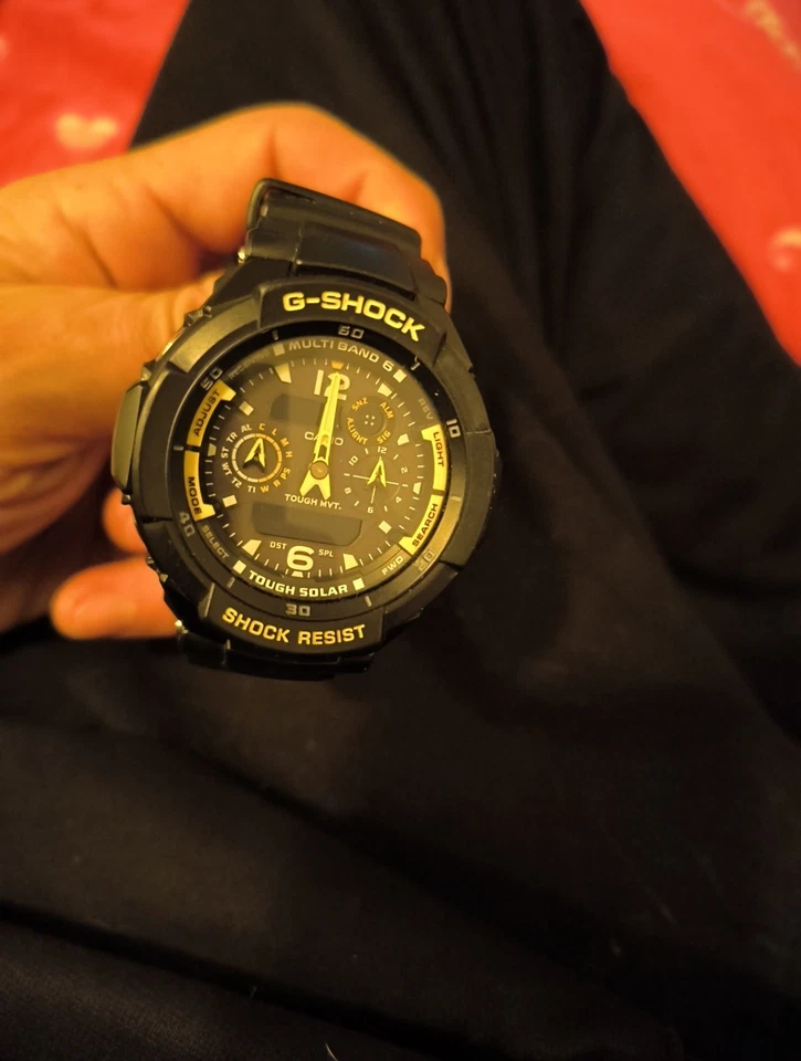 Reloj de cuarzo para hombre Casio G-shock Gravity Master GW-3500B *usado* ENVÍO GRATUITO Foto 4 de 4