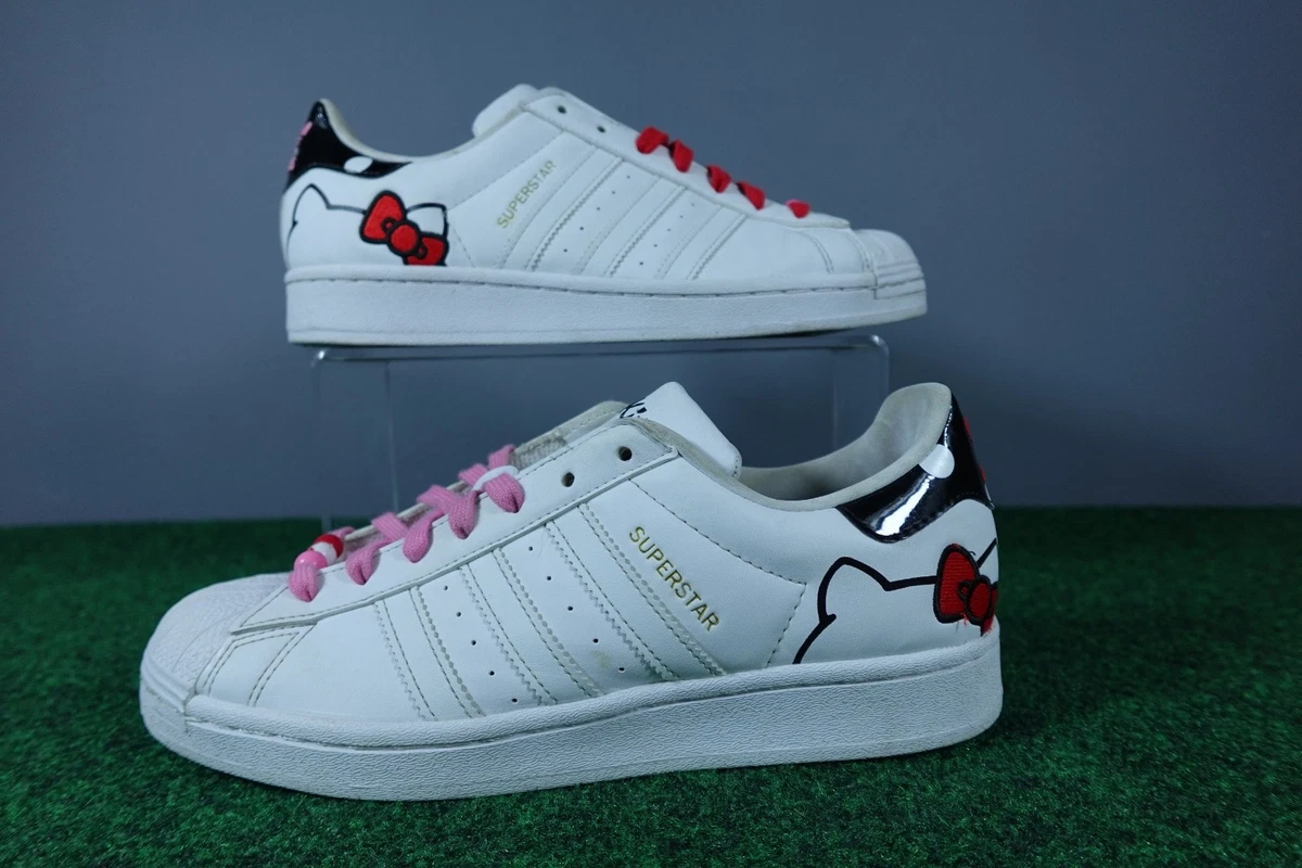 Hello Kitty x adidas Superstar White Bliss Pink W for sale | eBay