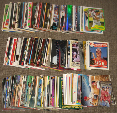 303 ALL DIFFERENT Mark McGwire Card Lot NO DUPES 1987-2015 Inserts Parallels