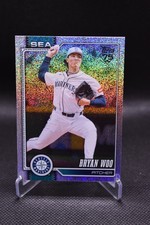 Bryan Woo 2026 Topps Series 1 Sandglitter Seattle Mariners