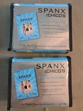 2 Pair Of Spanx Power Panties for Chicos Womens Size 0 Nude Shaper 