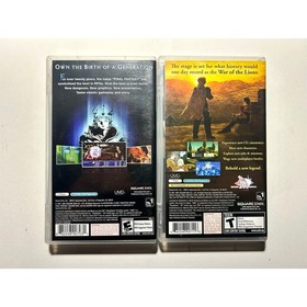 PlayStation Portable PSP Final Fantasy Video Game Bundle CIB Works🔥Nice! 