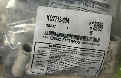 5pc New SMC quick pneumatic joint KQ2T12-00A #WD10