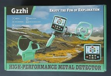 Gzzhi Professional Metal Detector for Adults, High Accuracy Color Screen