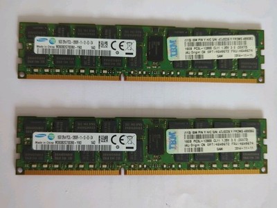 16GB 2Rx4 PC3L-12800R Samsung M393B2G70DB0-YK0 IBM 46W0674 Server RAM ECC RDIMM