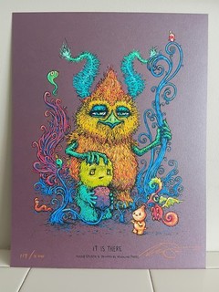 Marq Spusta "It Is There (Purple)" Print