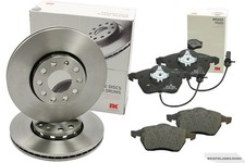 NK Bremsscheiben + Beläge vorne für AUDI A6 (C6) + Avant Pr-Nummer: 1Lt