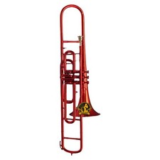 Bb Valve Trombone Brass Instrument  Brass Instrument with Mouthpiece  Hardcase