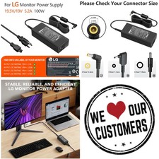 Replacement LG Monitor AC Adapter 19.5V