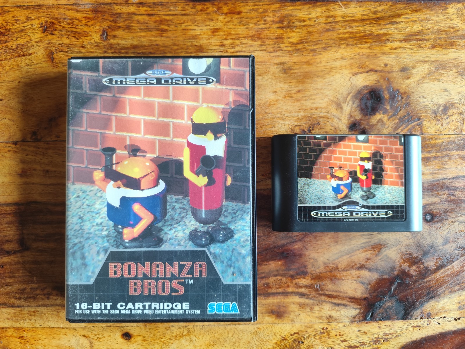 Bonanza Bros Mega Drive Sega Genesis Pal Multy ITA MX1533