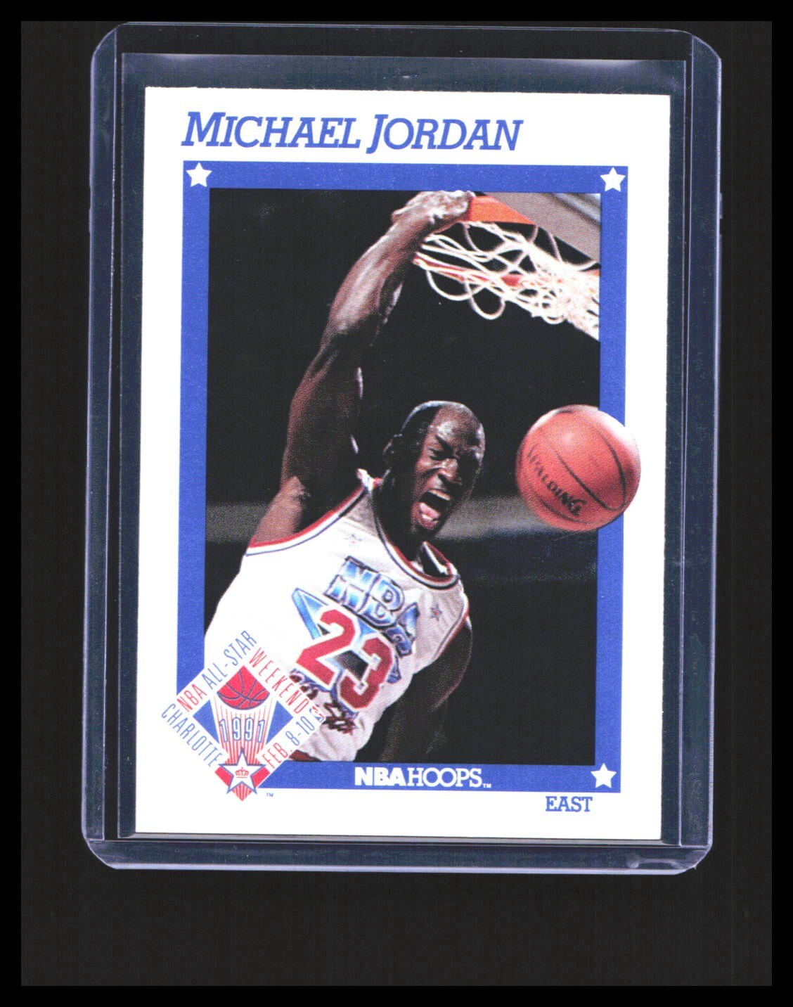 1991 Michael Jordan - NBA Hoops #253 All Stars Chicago Bulls