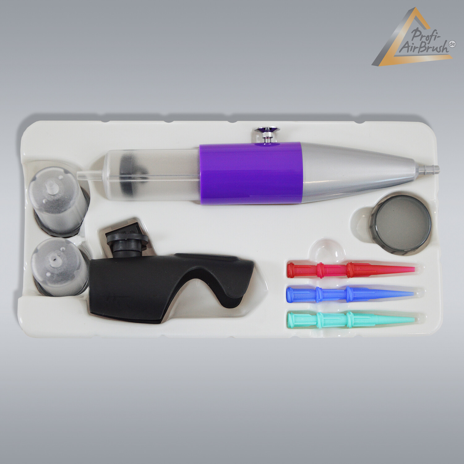 AIRBRUSH SET AIRBRUSH KOMPLETT SET AIRBRUSH KOMPRESSOR PISTOLE FARBEN