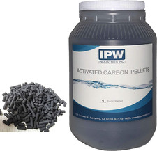 4 Lbs Bulk Activated Carbon Charcoal Pellets for Aquarium Fish Tank Koi Reef Fil