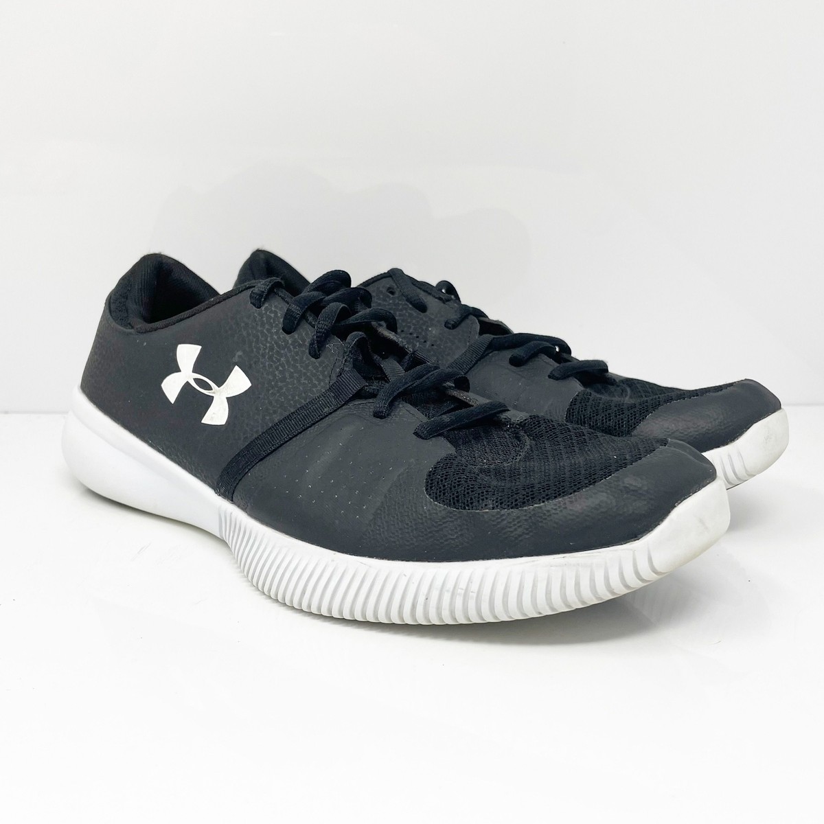 Under Armour Mens Zone 3 3000333 001 Black Running Shoes Sneakers