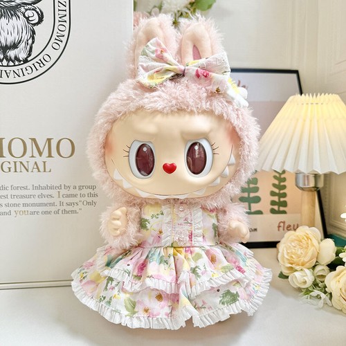 Ersatz Kleidung Outfit Set für POP MART 38 CM LABUBU The Monsters Plüsch ohne Puppe - Bild 10 von 14