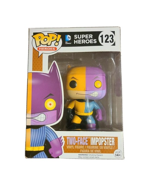 Funko Pop DC Heroes Villains as Batman Imposter Two-face 4in Action Figure for sale online | eBay