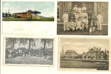 NETHERLANDS WW I - 1915-10 x PPC = KASERNE+ MILITAIR = F/VF @5