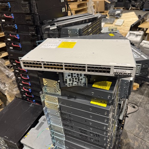 Cisco C9200L-48P-4G-E V01 | 48-Port PoE+ Switch | 4x SFP | Catalyst 9200L | Test