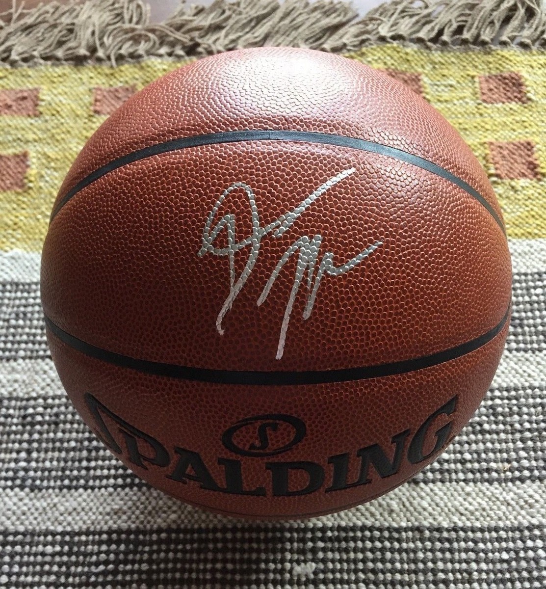 donovan mitchell signed basketball
