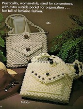 Purse Patterns with Pockets - Craft Books: The Macrame Pursemaker Vol. II