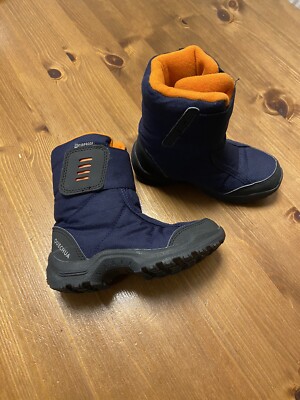 decathlon Winterstiefel Kinderschuhe Schneestiefel waterproof 27