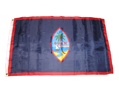 3x5 Guam US Territory Pacific Island Premium Quality Flag 3'x5' Banner Grommets 