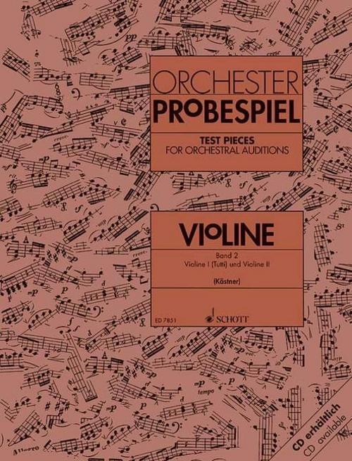 Thumbnail - Orchester-probespiel Violine Oswald Kästner