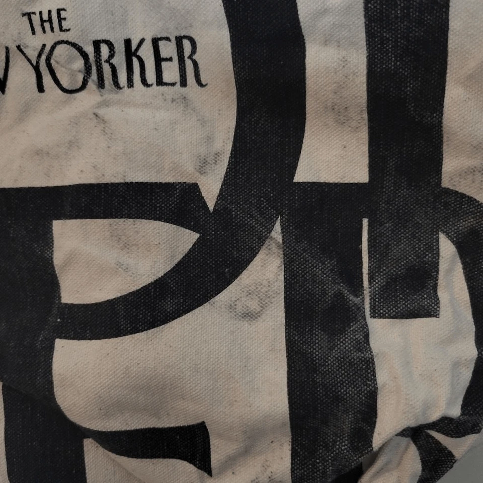 The New Yorker Canvas Tote Bag *Flawed* - Image 3 of 4