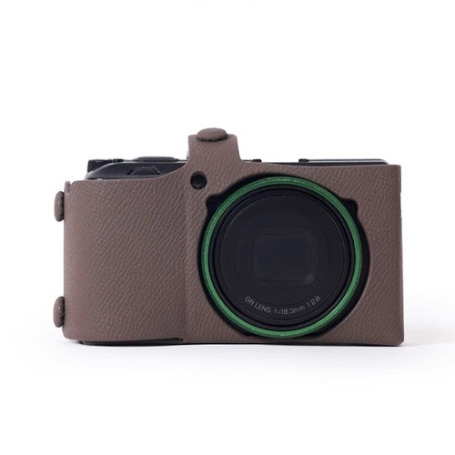 Handmade Genuine Leather Camera Cases Portable Bags Cover Fit For Ricoh GR3/GR3X - Picture 20 of 48