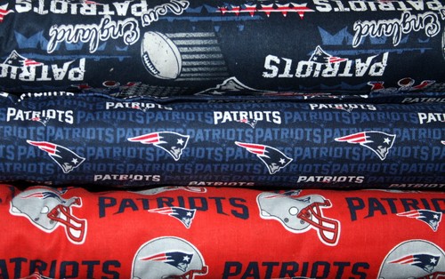 60 pulgadas de ancho New England Patriots III NFL - 1/2 YARDA 18X60 TELA 100% ALGODÓN - Imagen 4 de 4