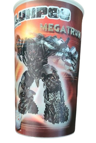 Transformer Megatron Revenge Of The Fallen 7-11 Slurpee Plastic 3D Hard Cup 2009