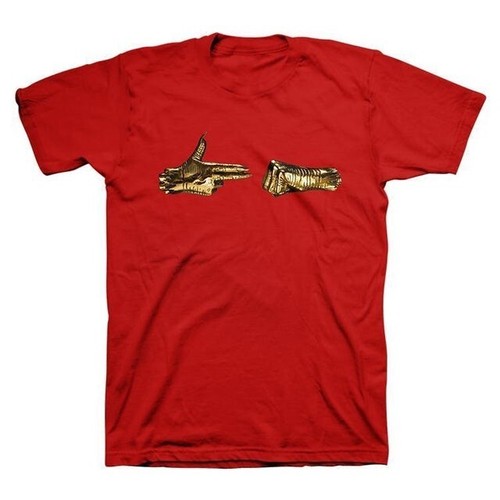 RUN THE JEWELS - RTJ - ALBUM RED T-SHIRT NEW!! RED New Official Merchandise - Picture 15 of 20