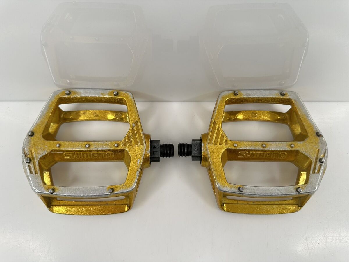 Vintage Shimano DX BMX Racing Pedals 1/2” Gold Japan HTF | eBay Vintage Shimano DX BMX Racing Pedals 1/2” Gold Japan HTF | eBay
