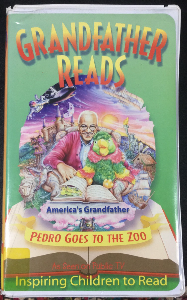 Grandfather Reads - Pedro Goes To The Zoo” VHS Super Rare