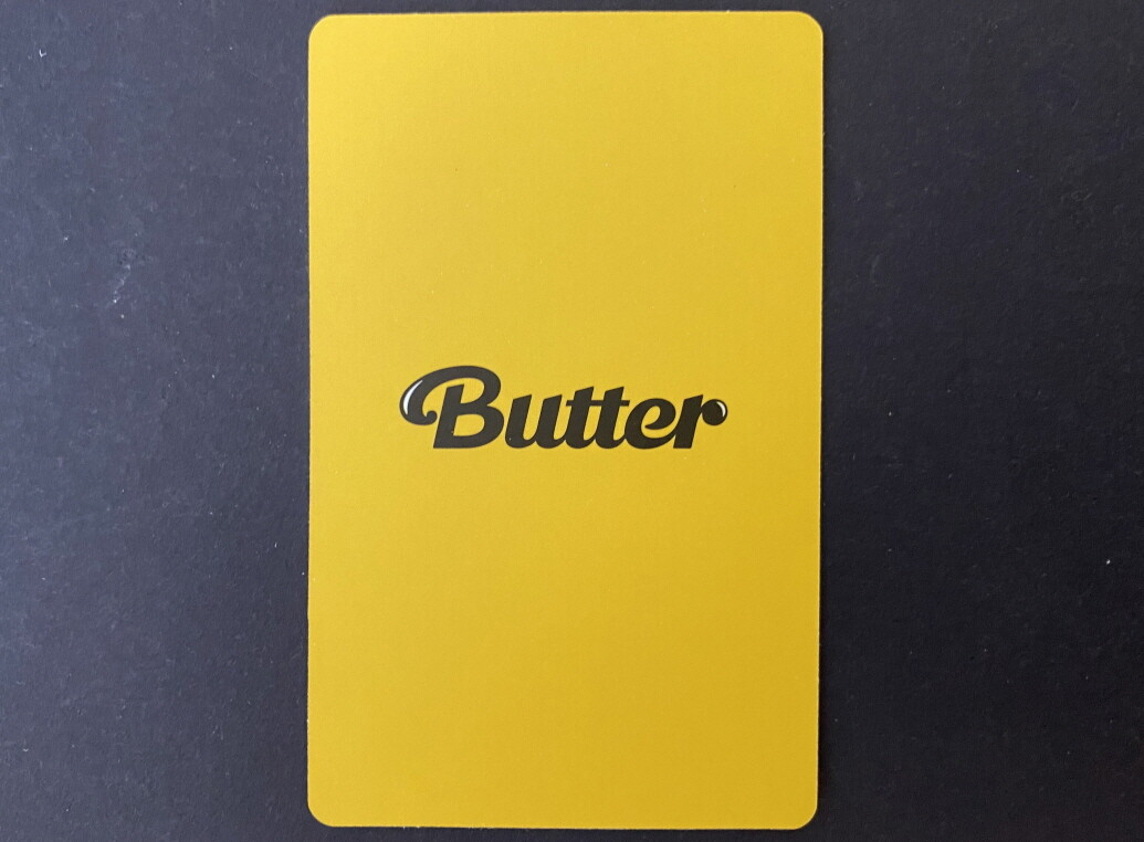 BTS-OFFICIAL BUTTER CREAM VERSION PHOTO CARD JUNGKOOK | eBay