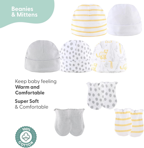 Baby Layette Gift Set for Boys or Girls - 23 Piece New Born Unisex Gift Set, Bab - Picture 6 of 7