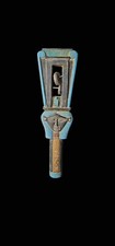 Handmade Hathor Sistrum ,Famous Egyptian Musical Instrument for Sound Healing