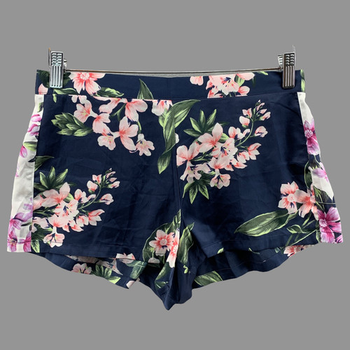 Victoria's Secret Satin Sleep Shorts Womens Small Flo… Gem