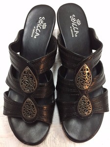 Women's Black SBICCA Slides - 7M | eBay