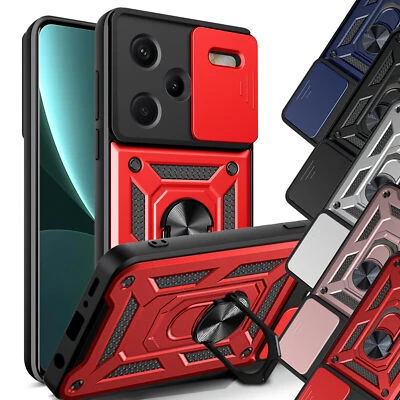 BETTERFON Outdoor Panzer Hülle Xiaomi Redmi Note 13 Pro+ Handyhülle Kameraschutz Ringhalte