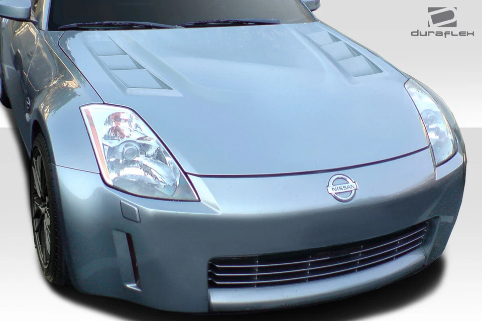 For 2007-2008 350Z Z33 Duraflex TS-3 Hood - 1 Piece - Image 2 of 4