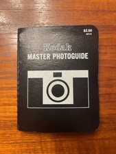 Kodak Master Photoguide Photography Pocket Guide, AR-21, 1971