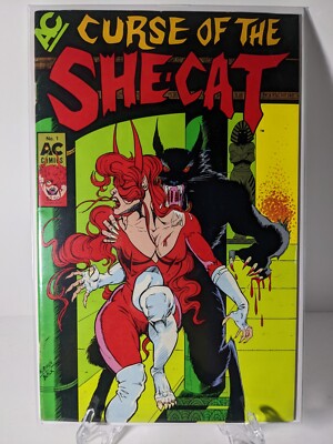 Curse of the She-Cat #1 (1989) AC Comics. One-Shot. RAD DAD COMICS! 12 PICTURES
